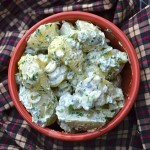 Creamy Potato Salad w/Lemon & Fresh Herbs