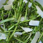 Shaved Asparagus with Parmesan Vinaigrette