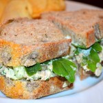 Tuna Salad on Olive Bread w/Arugula