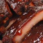 Grilled Baby Back Ribs w/Hot & Smoky BBQ Sauce