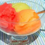 A Simply Refreshing Melon Sorbet