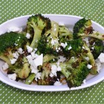 Grilled Broccoli w/Chipotle-Lime Butter & Queso Fresco