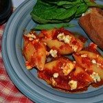 Pasta Shells Filled w/Feta & Herbs