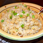 Green-Onion Risotto