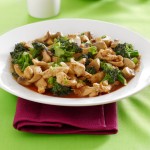 Wok Seared Chicken Tenders with Broccoli and Pistachios