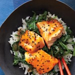 Asian Salmon Bowl with Lime
