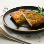 Panko-Crusted Chicken with Mustard-Maple Pan Sauce