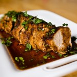 Bourbon-Marinated Pork Tenderloin