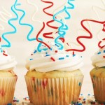 Sparkler Cupcakes