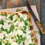 Grilled Pizza w/Fontina & Arugula