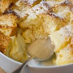 Eggnog Breakfast Bread Pudding