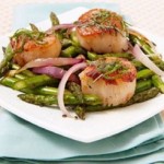 Pan-Seared Scallops w/Lemon Vinaigrette