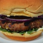 Cheesy Burgers w/Soy-Spiked Ketchup