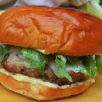 Grilled Pork Burgers w/Aioli