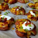 Loaded Smashed Potatoes