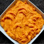 Sweet Potatoes w/Crispy Rice Topping