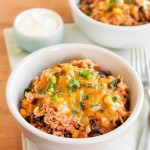 Slow Cooker Chicken Burrito Bowls