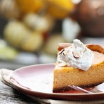 Spiced Pumpkin Cheesecake with a Gingersnap Crust