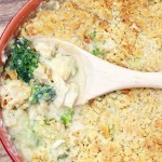Cheesy Chicken & Broccoli With Rice Casserole