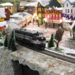 Magical Holiday Train Display