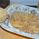 Whole Wheat Biscuits & Gravy (spicy or not)