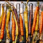 Colorful Roasted Rainbow Carrots