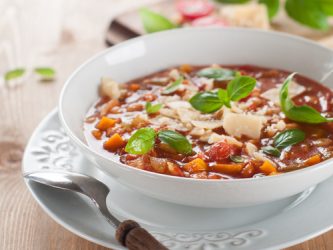 Healthy Minestrone Soup | Tips From Town