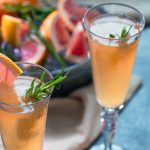 Rosemary Grapefruit Bellini