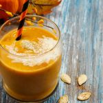 Pumpkin Pie Smoothie with Banana & Coconut Milk