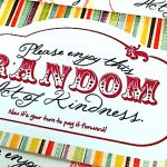 Ideas for Random Acts of Kindness