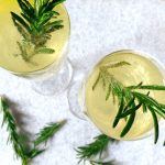 Herbal-Infused Champagne Cocktail