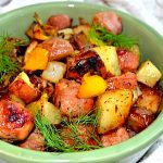 Potato, Red Pepper & Sausage Roast