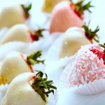 White Chocolate Covered Strawberries