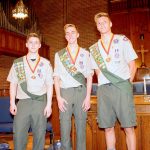 3 Eagle Scouts Give Back in Ridgewood