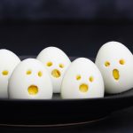 Ghostly Halloween Eggs!