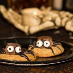 Chocolate Peanut Butter Cup Spider Cookies