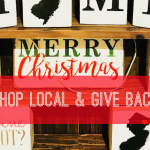 Shopping Local & Help the Social Services Association.