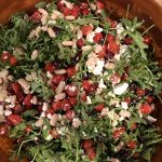 Arugula Cannellini Bean Salad