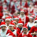 Run, Santa, Run at The Annual Racefaster Santa Run!