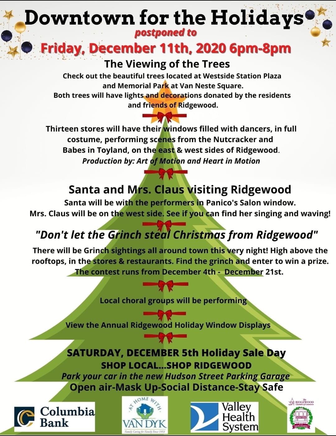 Ridgewood Tree Lighting 2020 Tips From Town