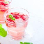 Chill Out with a Refreshing Basil & Strawberry Water…With or Without Vodka.